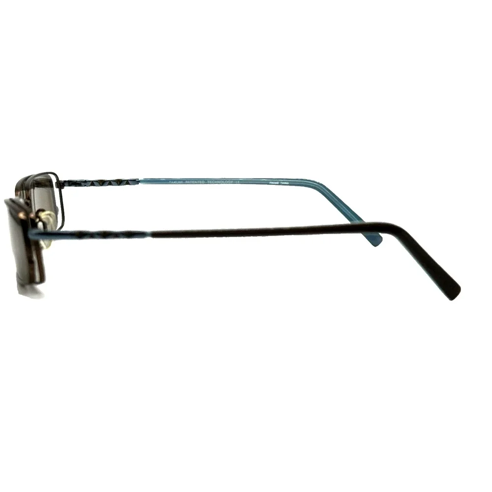 TAKUMI T9657 BRONZE BLUE EYEGLASSES FRAMES 51-17-135 AUTHENTIC NEW